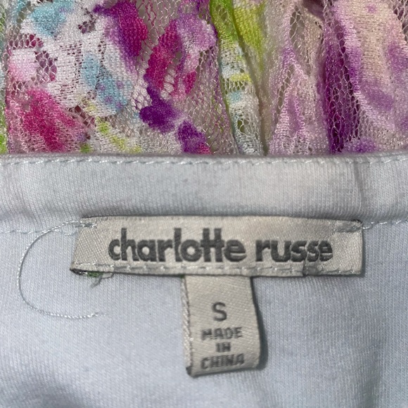 Charlotte Russe floral dress size Small - Picture 3 of 3
